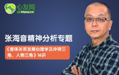 视频|张海音:《客体关系发展心理学及冲突三角,人物三角》16讲 视频|张海音:《客体关系发展心理学及冲突三角,人物三角》16讲